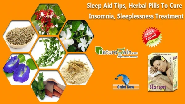 Sleep Aid Tips, Herbal Pills to Cure Insomnia, Sleeplessness Treatment