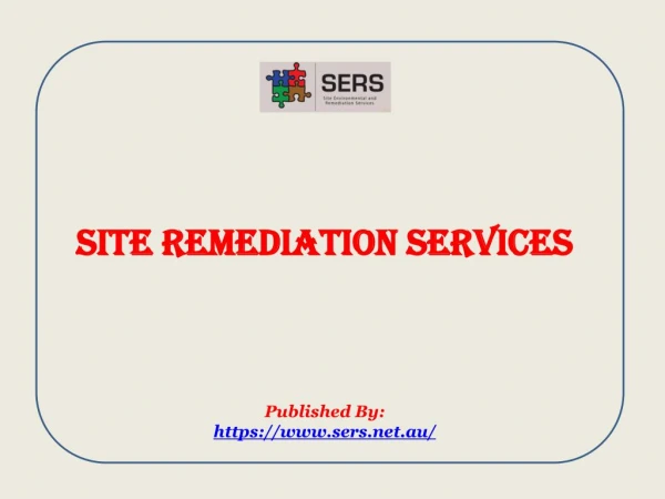 Site Remediation Services