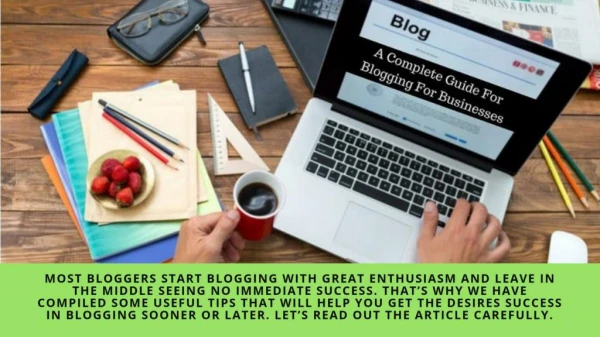 A Complete Blogging Guide for Businesses