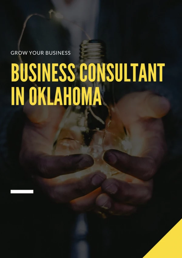 Business Consultant in Oklahoma