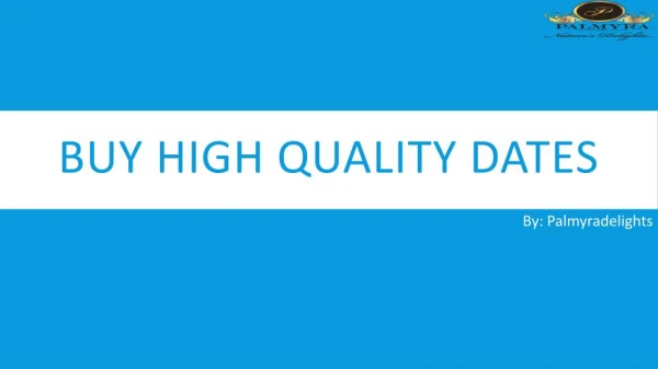 Buy High Quality Dates in Saudi Arabia