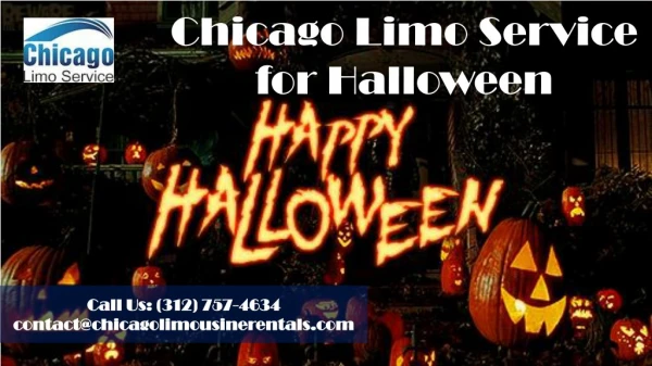 Chicago Limo Service for Halloween-(312) 757-4634