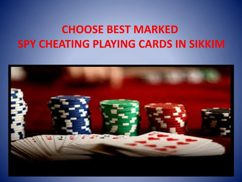 choose best marked spy cheating playing cards in sikkim