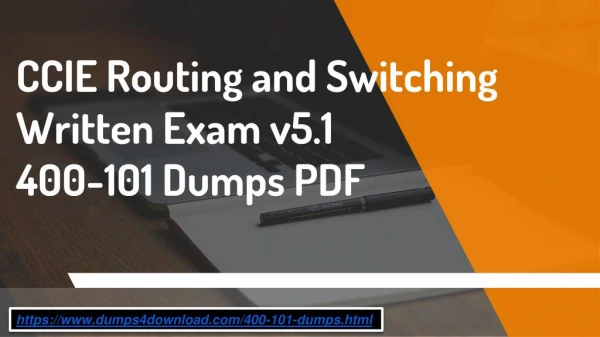 Cisco 400-101 Exam Dumps Question & Answer - 400-101 Dumps PDF