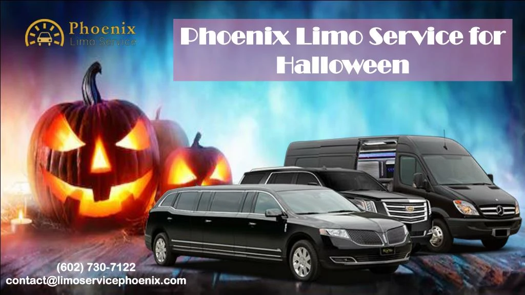 phoenix limo service for halloween