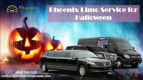 Phoenix Limo Service for Halloween-(602) 730-7122