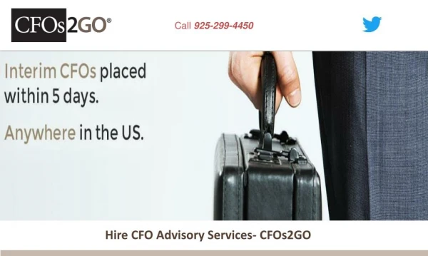 Hire CFO Advisory Services- CFOs2GO