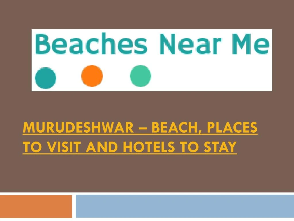 murudeshwar beach places to visit and hotels to stay