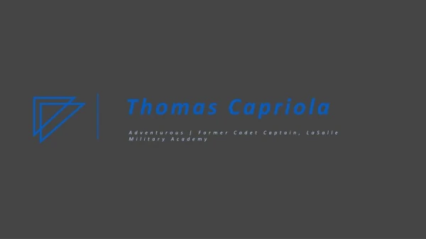 Thomas Capriola - B.A. in Business Administration, Molloy College
