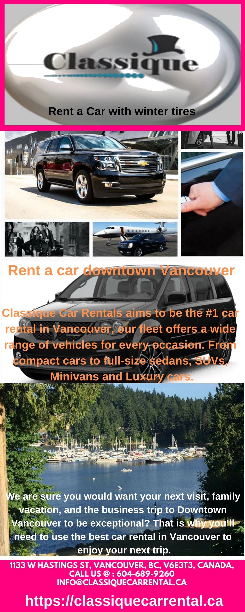 rent a car with winter tires
