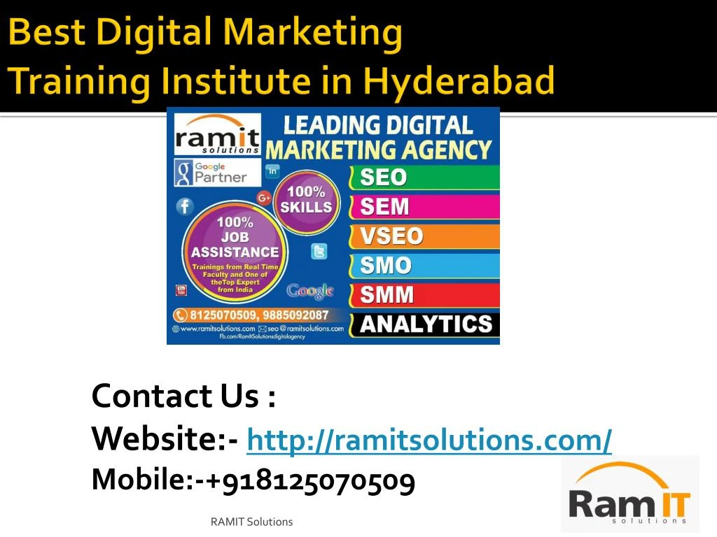 best digital marketing training institute in hyderabad