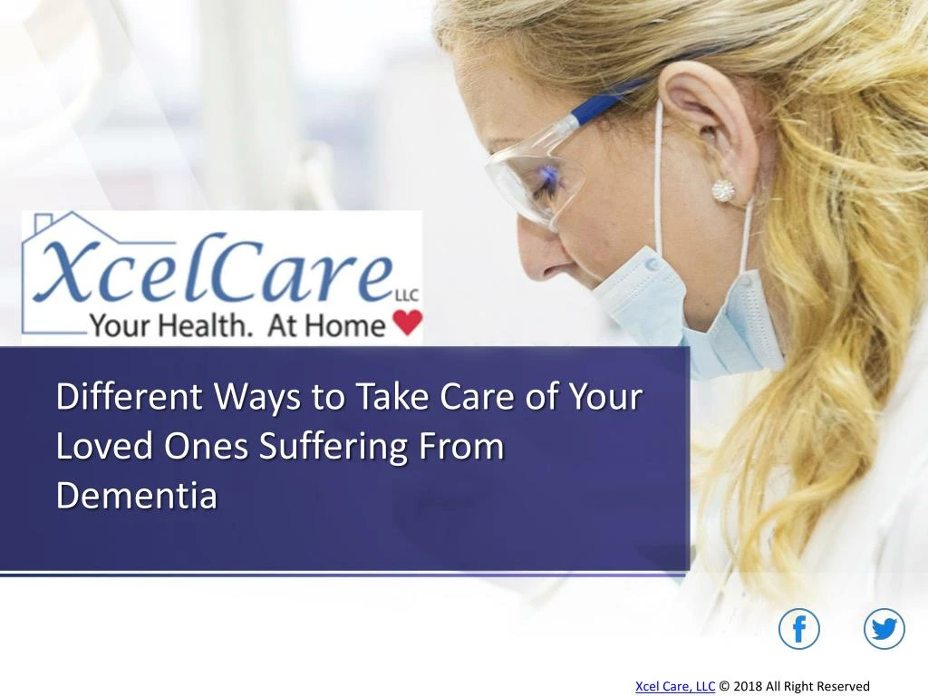 different ways to take care of your loved ones suffering from dementia