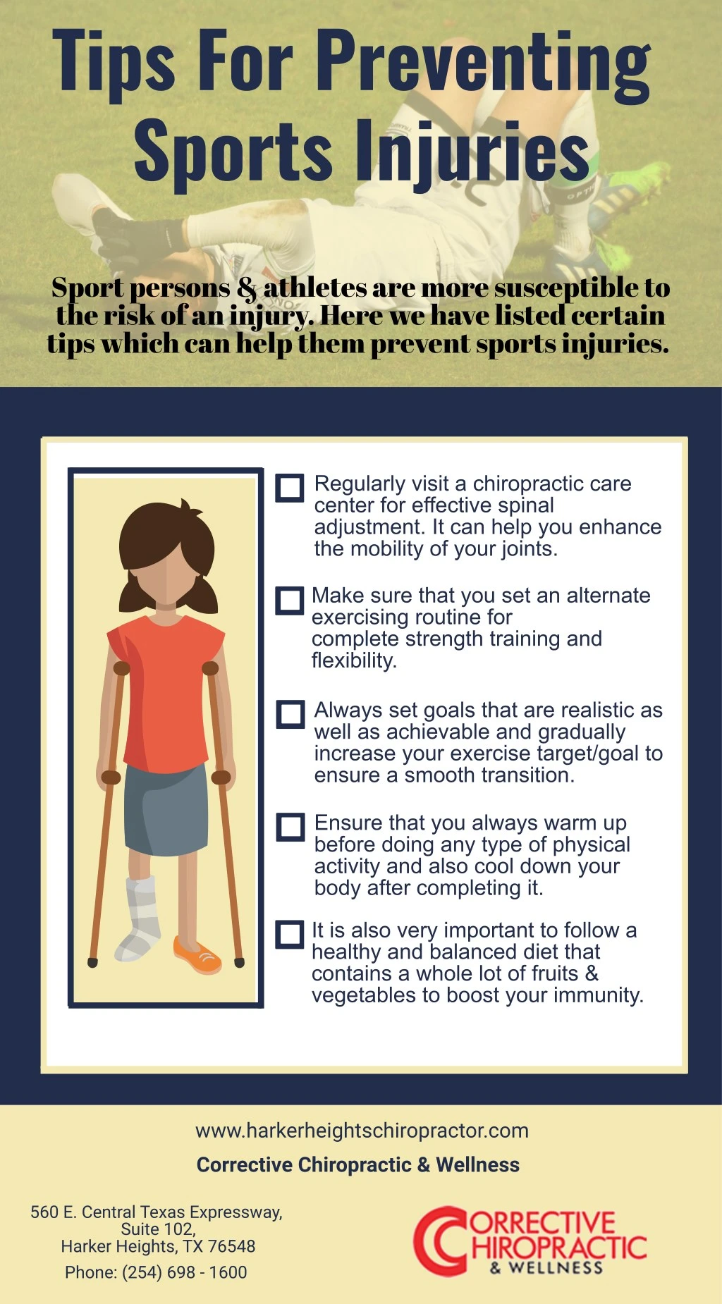 tips for preventing sports injuries