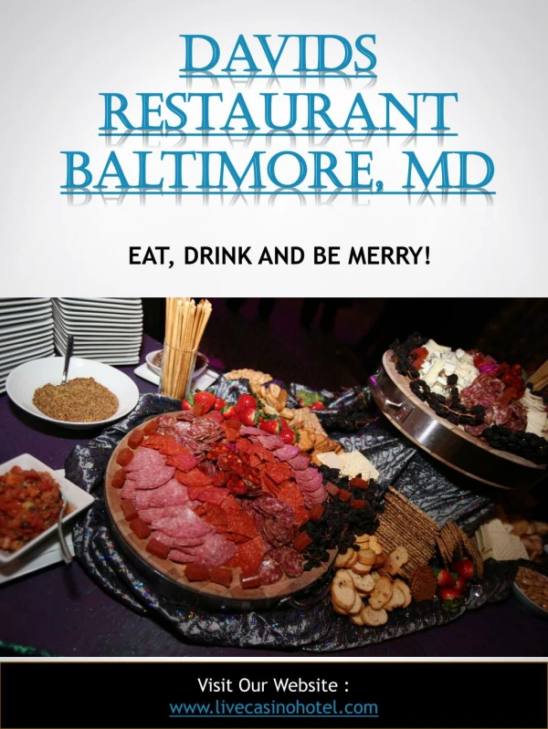 Davids Restaurant Baltimore, Md