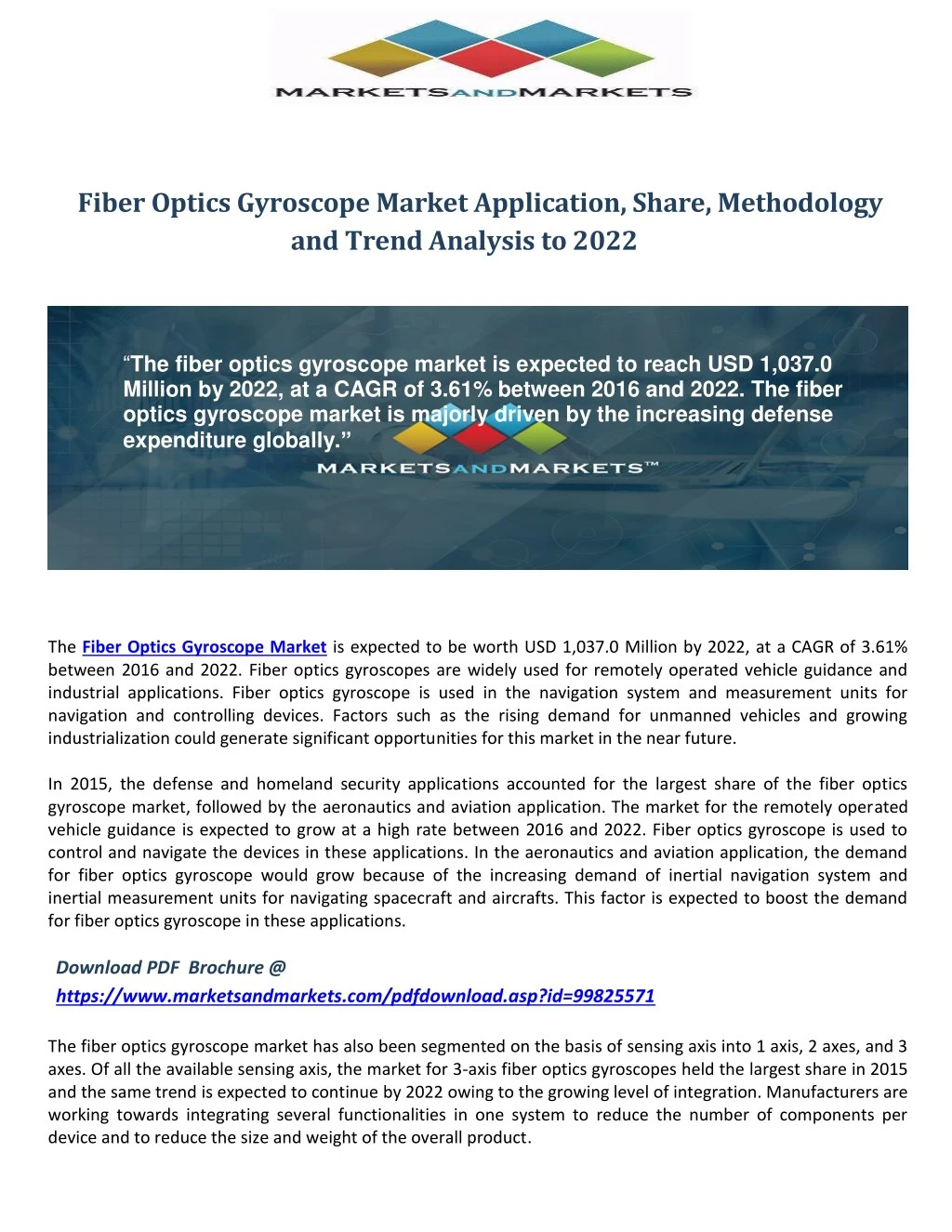 fiber optics gyroscope market application share