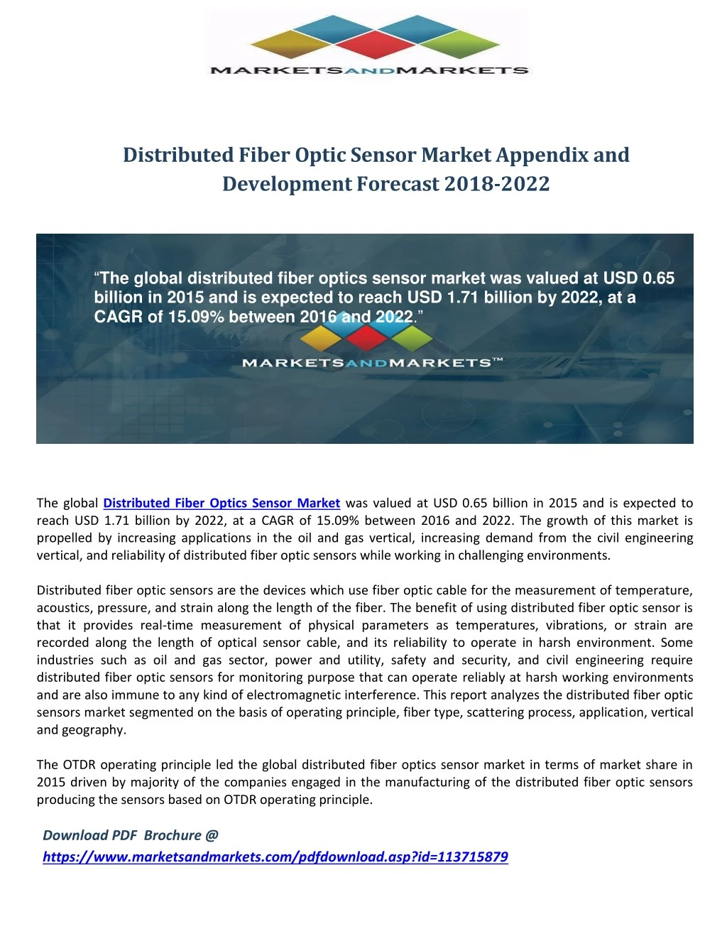 distributed fiber optic sensor market appendix