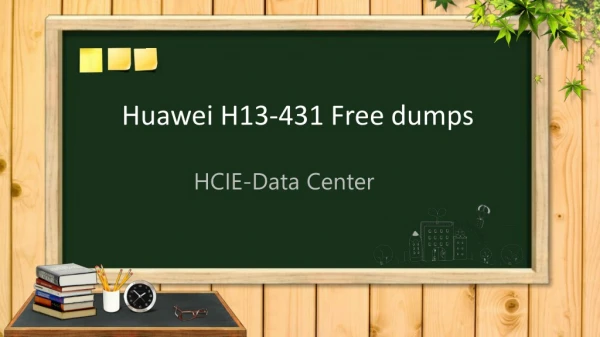 H13-431 HCIE-Data Center dumps