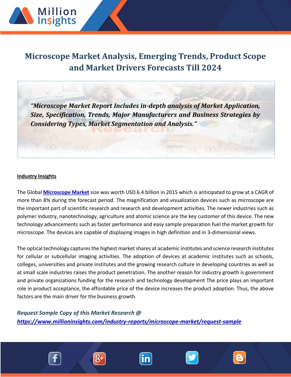 microscope market analysis emerging trends
