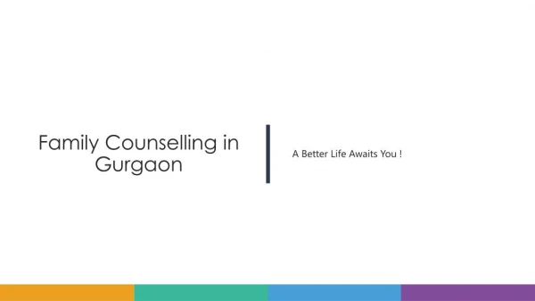Family Counselling in Gurgaon