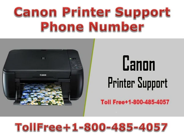 canon printer support number 1-800-485-4057