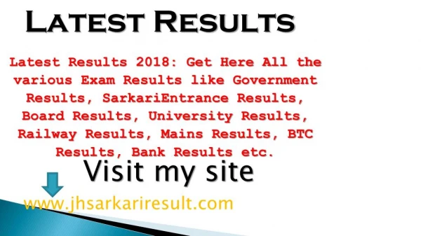 latest results