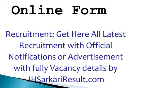 online form