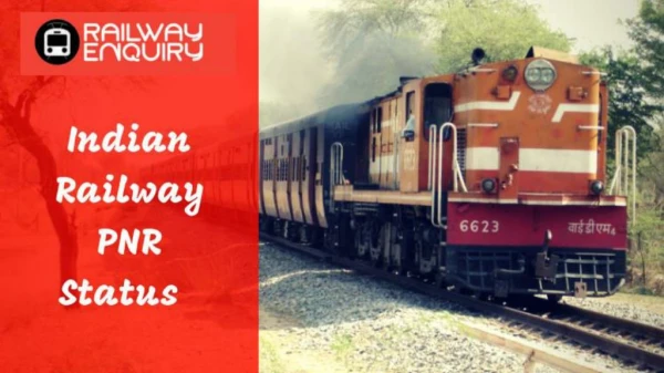 Check Indian Railway Pnr Status
