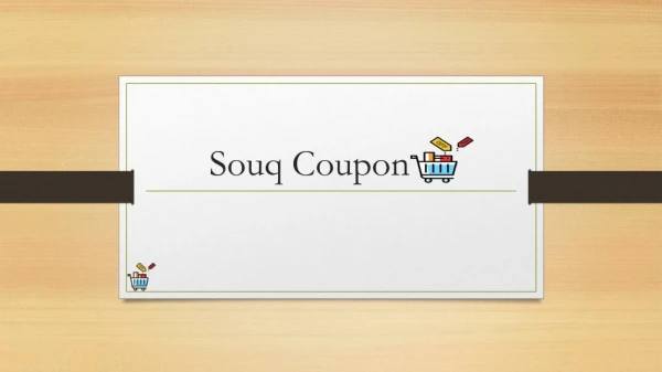 Souq Coupon