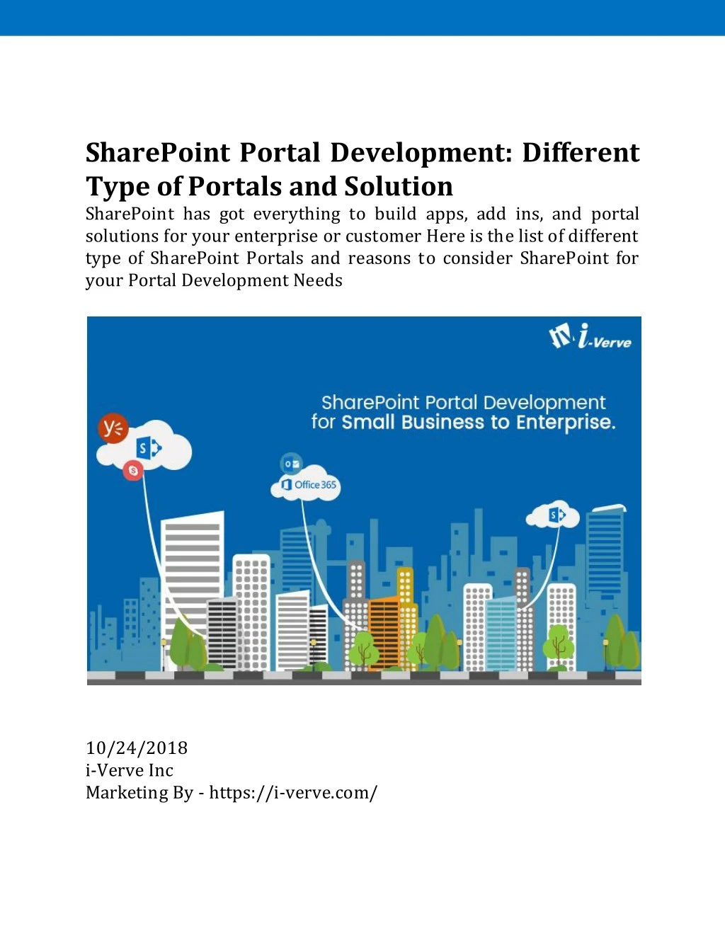 sharepoint portal development different type