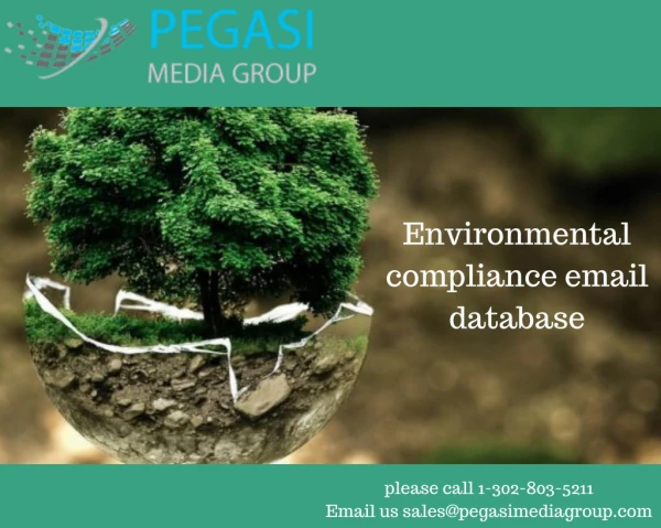 environmental compliance email database