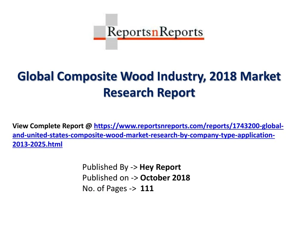 global composite wood industry 2018 market