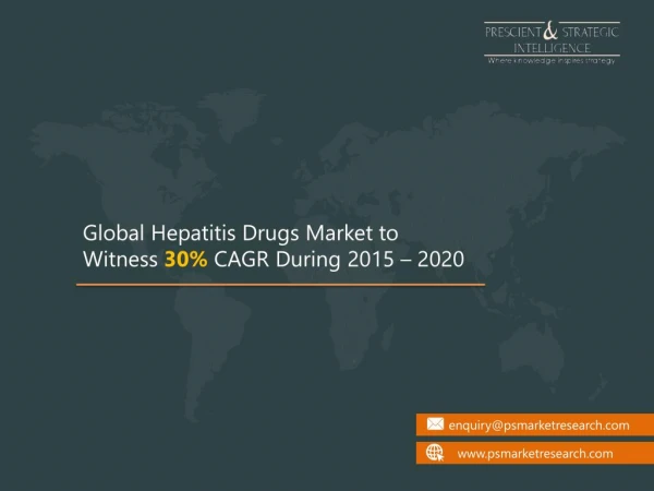 Hepatitis Drugs Market And its Growth prospect in the Near Future