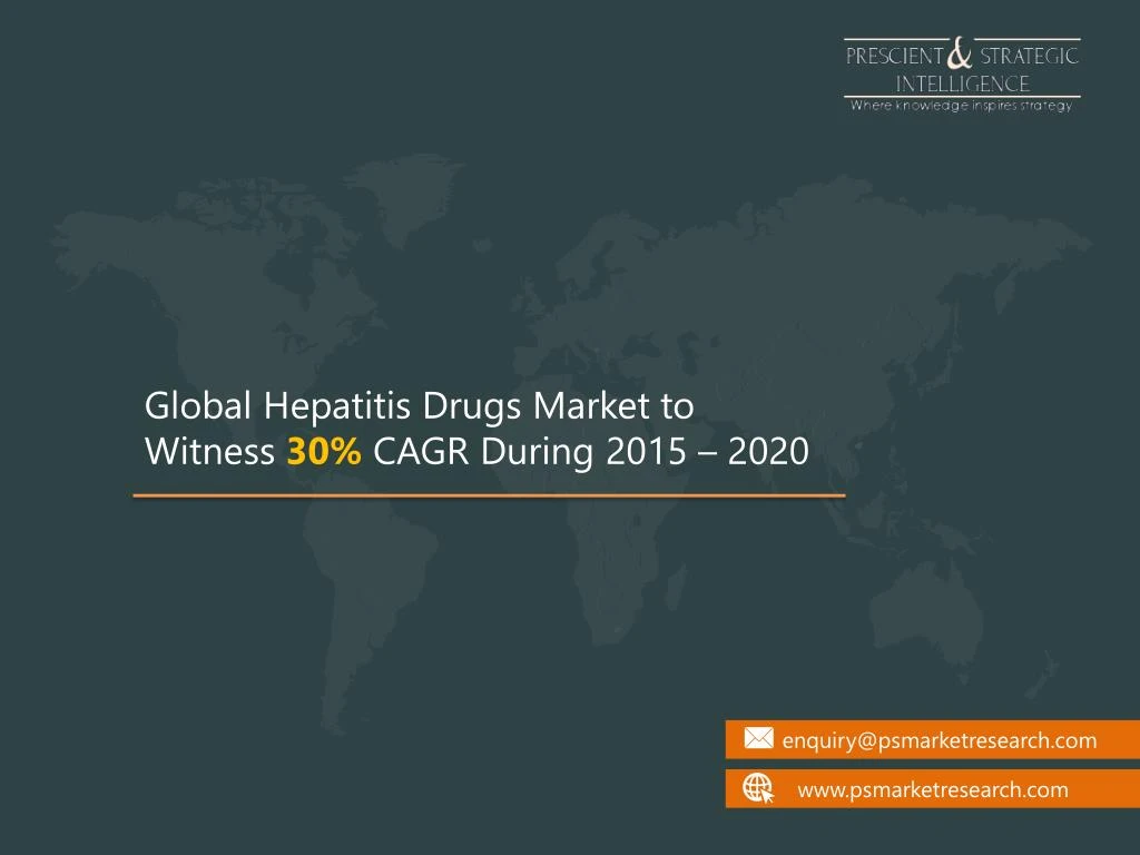 global hepatitis drugs market to witness 30 cagr