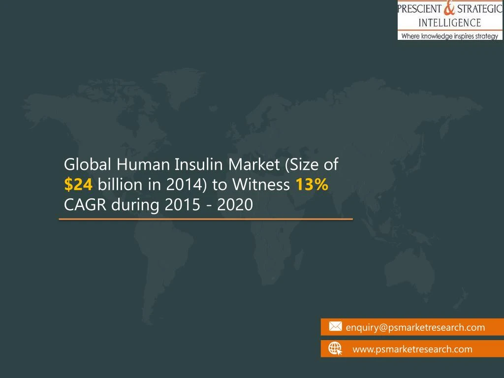 global human insulin market size of 24 billion