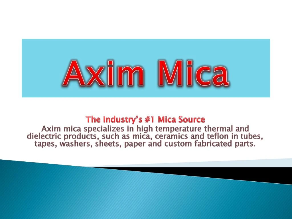 axim mica