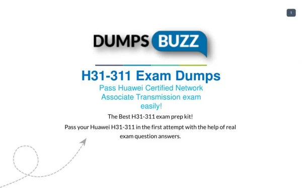 Updated H31-311 Dumps Purchase Now - Genius Plan!