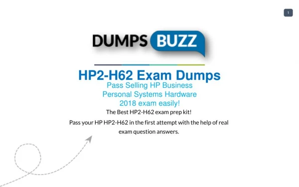 HP HP2-H62 Braindumps - 100% success Promise on HP2-H62 Test
