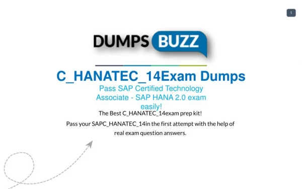 C_HANATEC_14 Exam .pdf VCE Practice Test - Get Promptly