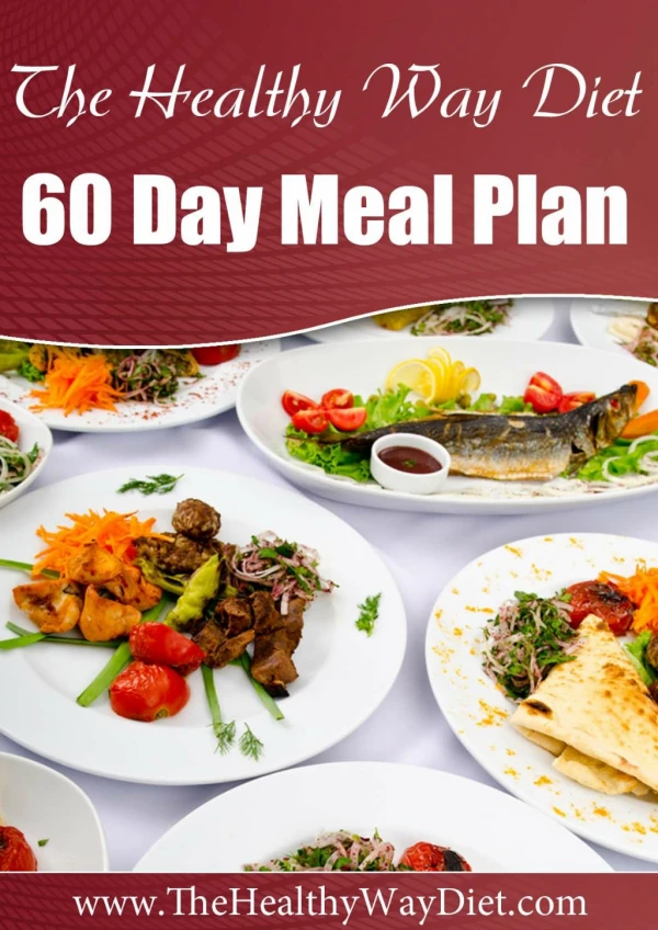 The healthy way diet 60 day meal plan PDF EBook FREE