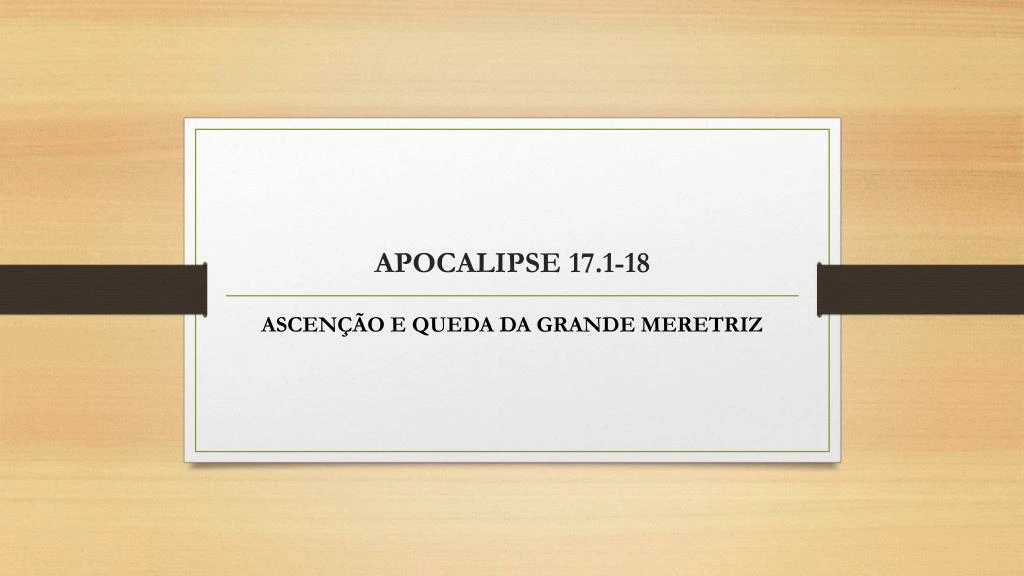 apocalipse 17 1 18