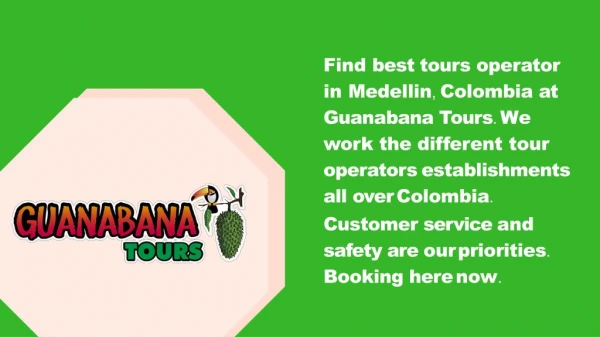 Tour operator in Colombia