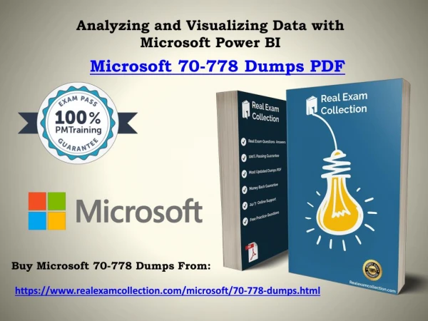 Easy way to get success in Microsoft 70 778 exam with new 70-778 pdf dumps