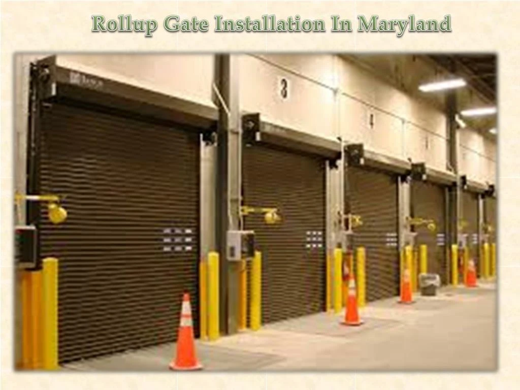 rollup gate installation in maryland