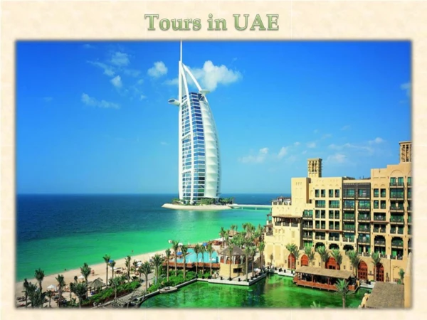 Tours in UAE