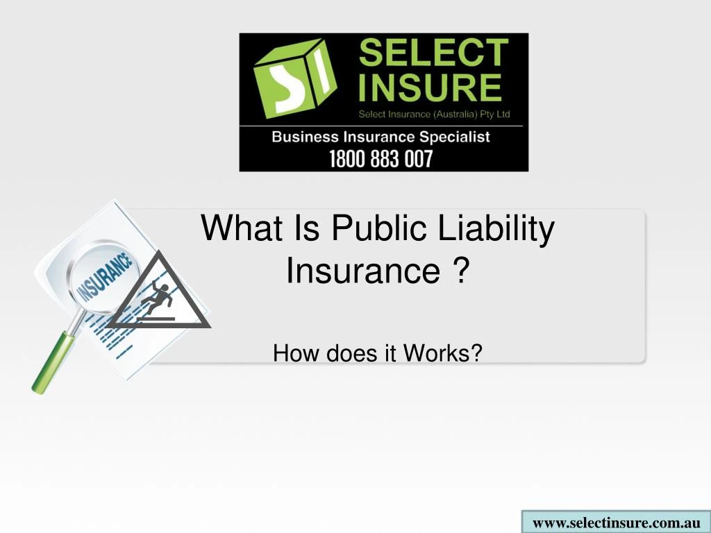 what is public liability insurance how does it works