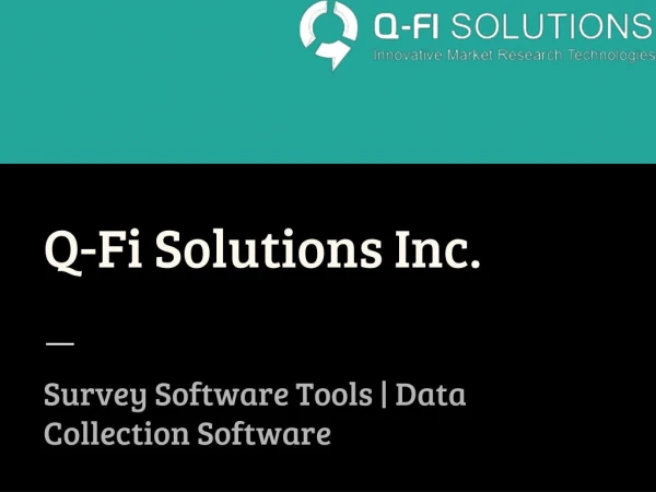 Data Collection Software