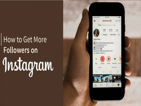 How to get more followers on instagram