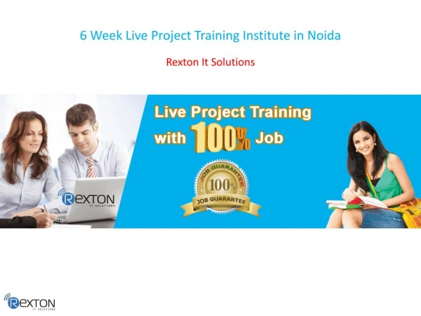 6 Week Live Project Training Institute in Noida