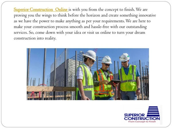 Which company is the best general contracting company?