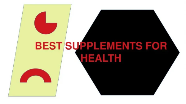 Best Supplements for Health In CA